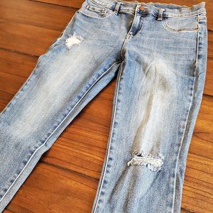 New York and Co SoHo cropped legging jeans